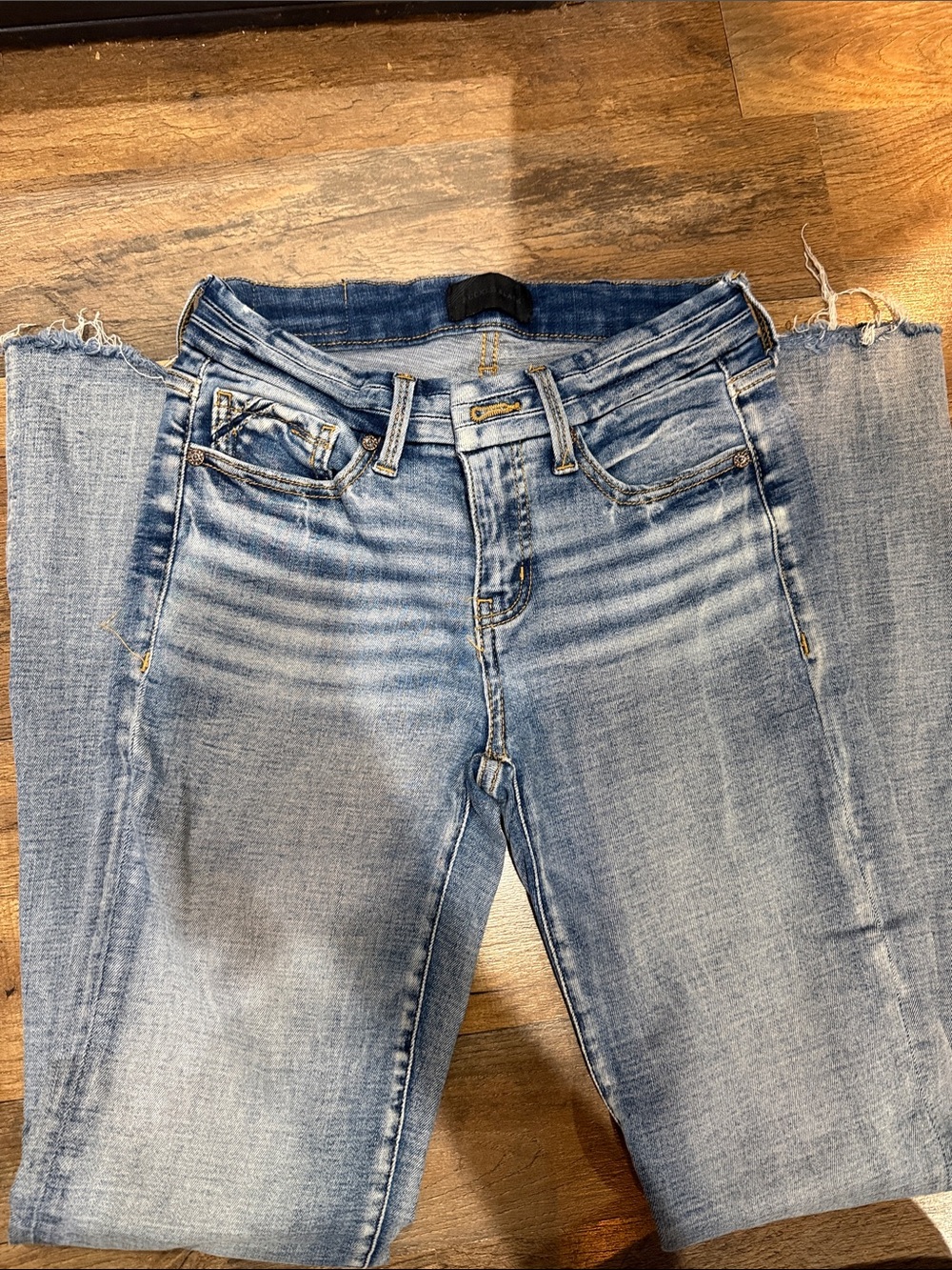 Buckle black Light Blue Wide-Leg Denim Jeans